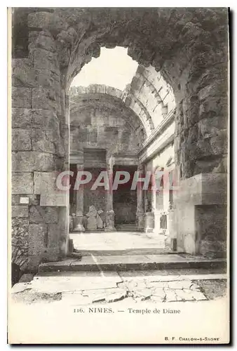 Cartes postales Nimes Temple de Diane