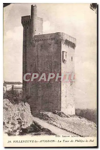 Cartes postales Villeneuve les Avignon La Tour de Philipe le Bel