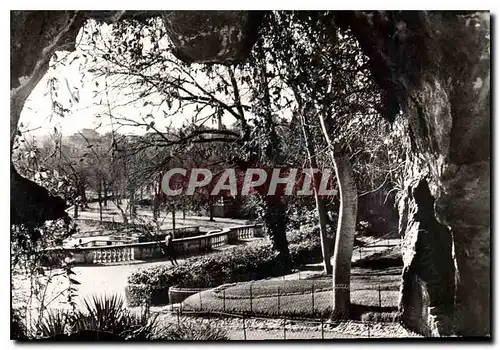 Ansichtskarte AK Nimes Gard Les Jardins de la Fontaine