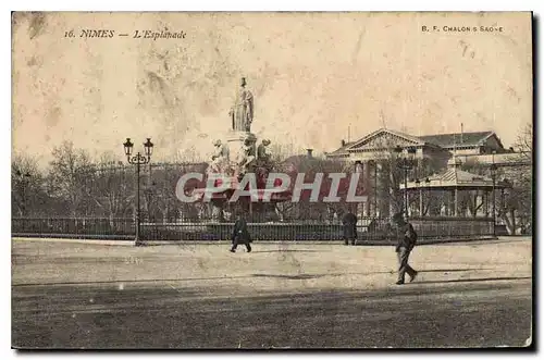 Cartes postales Nimes L'Esplanade