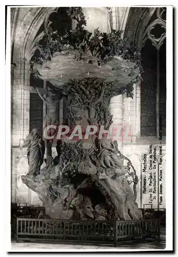 Cartes postales Malines Mechelen Eglise St Rombaut Chaire de Verite