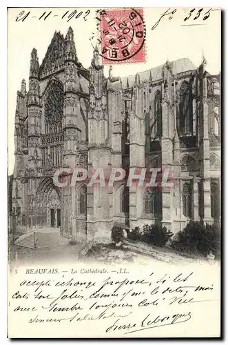 Cartes postales Beauvais La Cathedrale