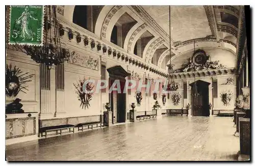 Ansichtskarte AK Compiegne Le Chateau Salle des Gardes