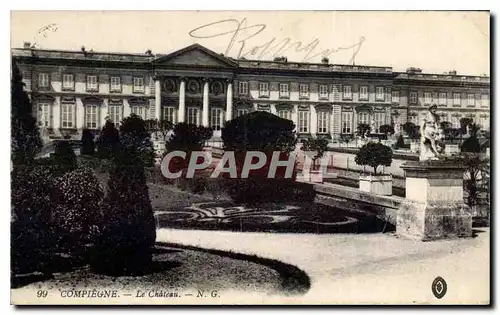 Cartes postales Compiegne Le Chateau