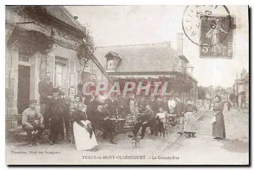 REPRO Tracy le Mont Ollencourt La Grande Rue