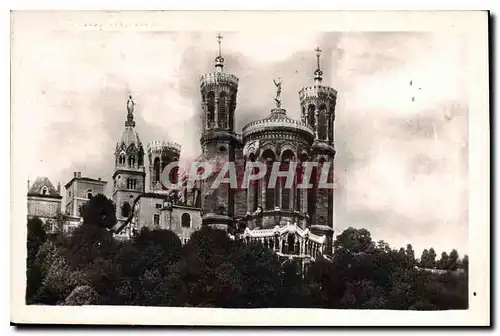 Ansichtskarte AK Lyon Les Tours de Notre Dame de Fourviere