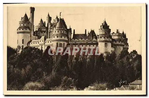 Cartes postales La Douce France Chateau de Pierrefonds Oise Cote est