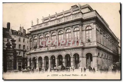 Ansichtskarte AK Lyon Le Grand Theatre