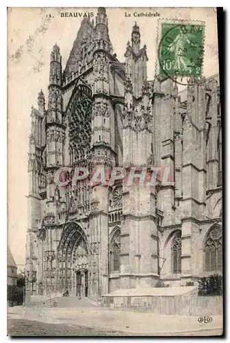 Cartes postales Beauvais La Cathedrale