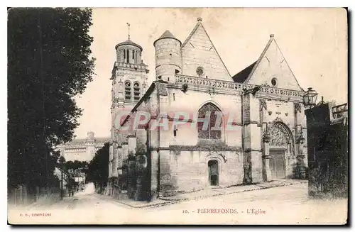 Cartes postales Pierrefonds L'Eglise