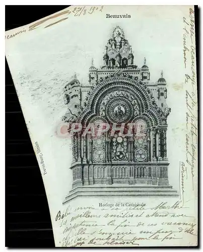 Cartes postales Beauvais Horloge de la Cathedrale