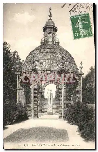 Cartes postales Chantilly L'Ile d'Amour