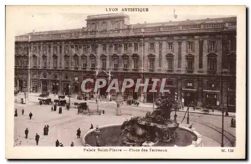 Ansichtskarte AK Lyon Artistique Palais Saint Pierre Place des Terreaux