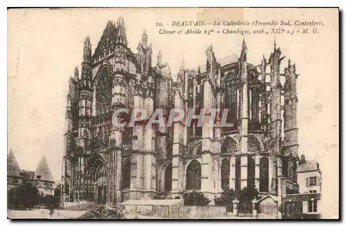 Cartes postales Beauvais La Cathedrale