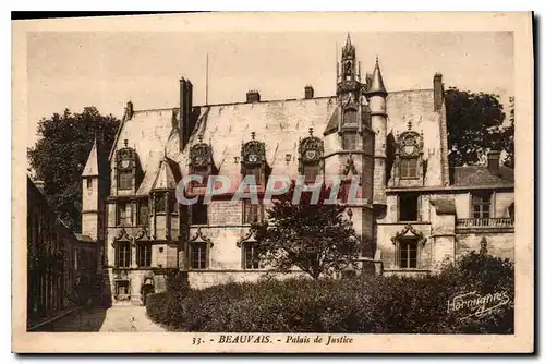 Cartes postales Beauvais Palais de Justice