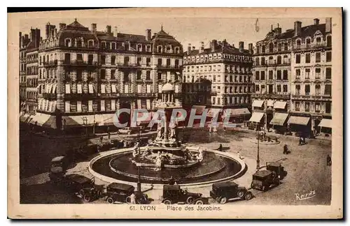 Cartes postales Lyon Place des Jacobins