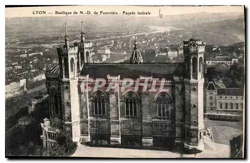 Ansichtskarte AK Lyon Basilique de ND de Fourviere Facade laterale