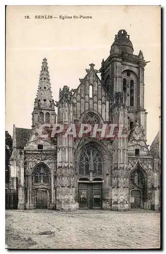 Cartes postales Senlis Eglise St Pierre