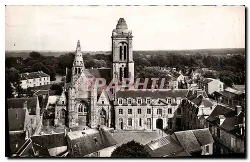 Ansichtskarte AK Senlis Oise Panorama sur le Marche Saint Pierre