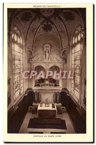 Cartes postales Chapelle du Musee Conde