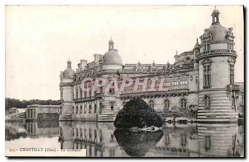 Cartes postales Chantilly Oise Le Chateau