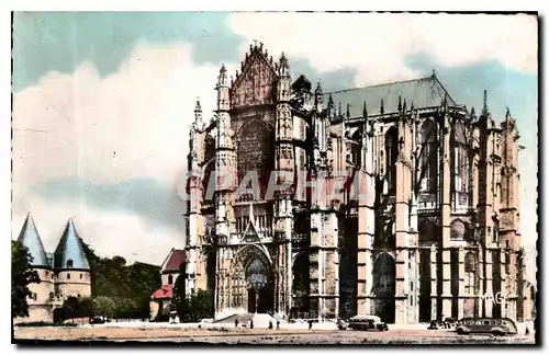 Ansichtskarte AK Beauvais Oise La Cathedrale