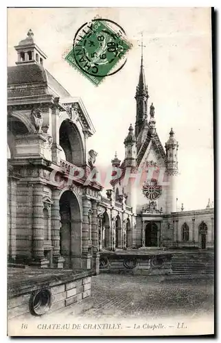 Cartes postales Chateau de Chantilly La Chapelle