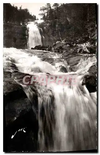 Cartes postales Le Pont d'Espagne La cascade