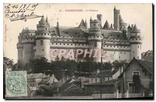 Cartes postales Pierrefonds Le Chateau