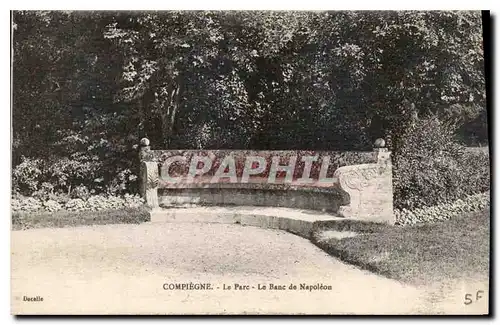 Cartes postales Compiegne Le Parc Le Blanc de Napoleon