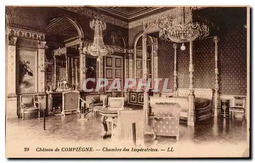 Ansichtskarte AK Chateau de Compiegne Chambre des Imperatrices