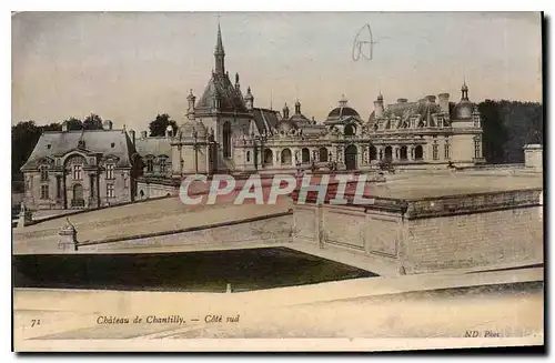 Ansichtskarte AK Chateau de Chantilly Cote Sud