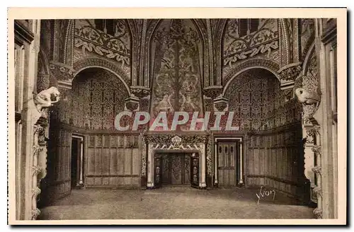 Ansichtskarte AK Chateau de Pierrefonds Oise Une des Chambres du Chateau