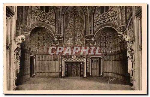 Ansichtskarte AK Chateau de Pierrefonds Oise Une des Chambres du Chateau