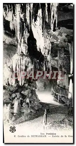 Cartes postales Les Pyrenees Grottes de Betharram Entree