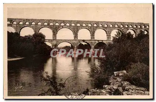 Cartes postales Nimes Gard Le Pont du Gard