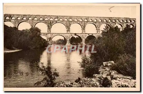 Cartes postales Nimes Gard Le Pont du Gard