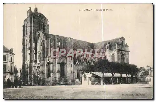 Cartes postales Dreux Eglise St Pierre