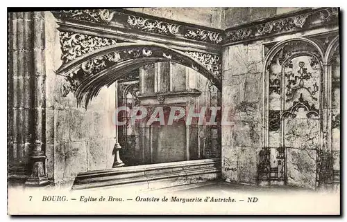 Ansichtskarte AK Bourg Eglise de Brou Oratoire de Marguerite d'Autriche