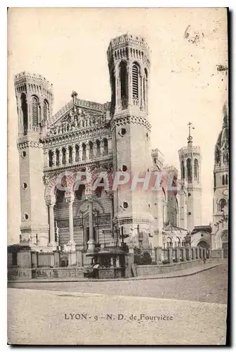 Cartes postales Lyon ND de Fourviere