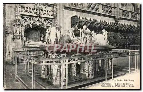 Cartes postales Bourg Eglise de Brou Mausolee de Philibert le Beau