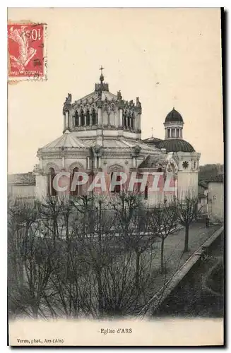Cartes postales Eglise d'Ars