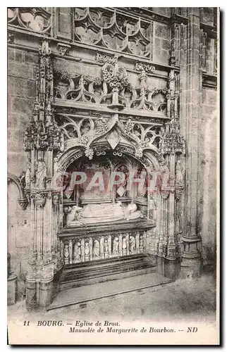 Cartes postales Bourg Eglise de Brou Mausolee de Marguerite de Bourbon