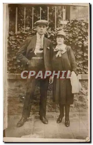 CARTE PHOTO Femme couple