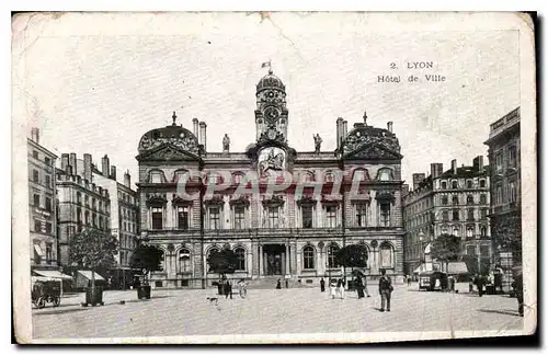 Cartes postales Lyon Hotel de Ville