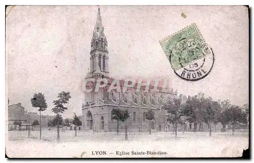 Cartes postales Lyon Eglise Sainte Blandine