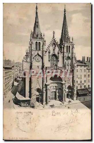 Ansichtskarte AK Lyon Eglise St Nizier