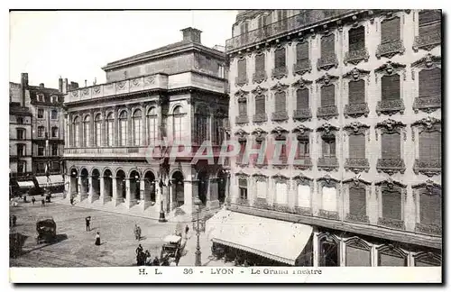 Ansichtskarte AK Lyon Le Grand Theatre