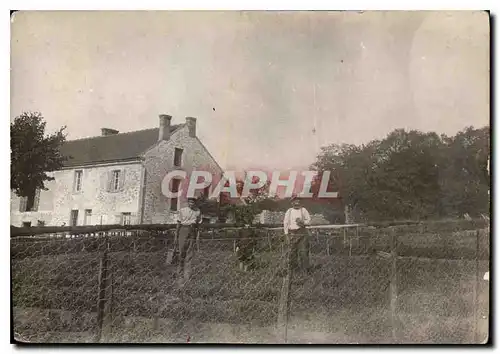 CARTE PHOTO Maison Theniericourt 1933