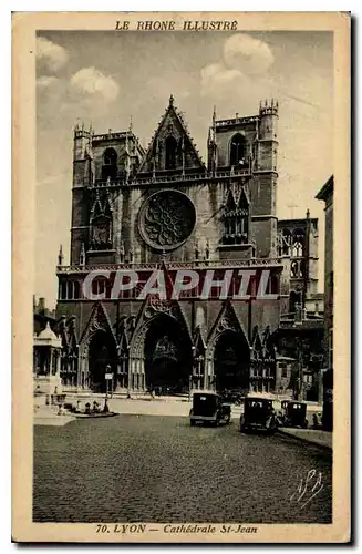 Cartes postales Lyon Cathedrale St Jean